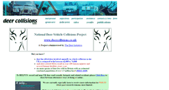 Desktop Screenshot of deercollisions.co.uk